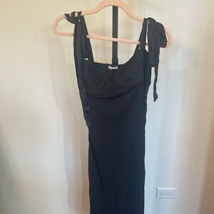 Free People Black Slip Dress Size M NWOT